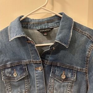 Rock & Republic Blue Denim Jacket M